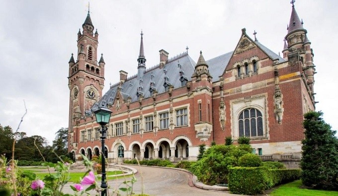 The International Court of Justice headquarters in The Hague, Netherlands. (Reuters)