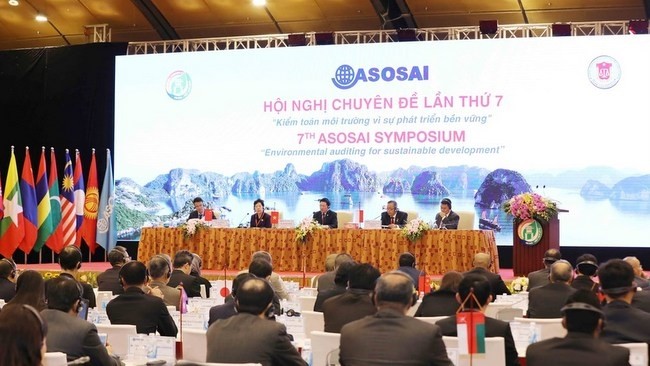 At the seventh ASOSAI symposium (Photo: VNA)
