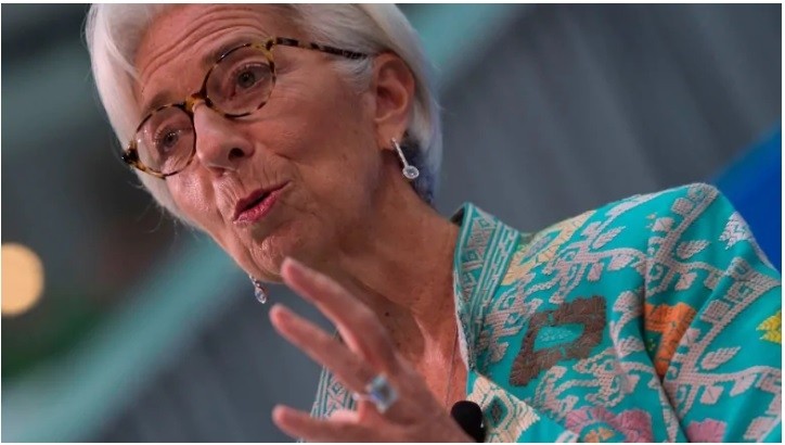 IMF managing director Christine Lagarde speaks during her opening remarks at the 2018 General IMF Meetings in Washington on Monday. (Photo: Getty)