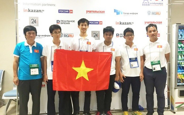 All seven Vietnamese students claim medals at the Asian Informatics Olympiad held in Russia.