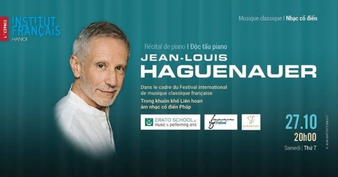 October 22 – 28: Piano Recital with Jean Louis Haguenauer