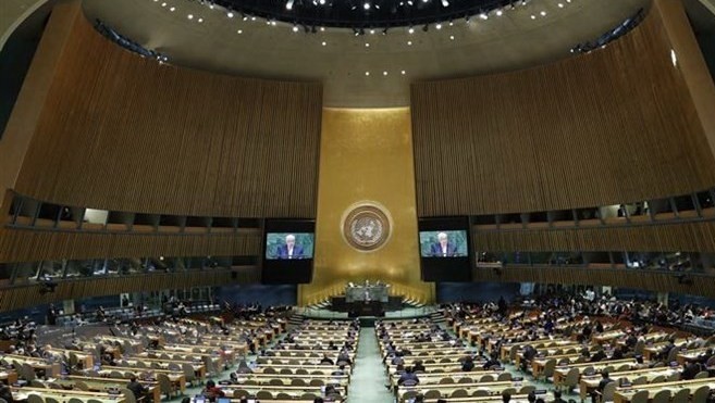 An overview of a session at 73rd UN General Assembly. (Photo: VNA)