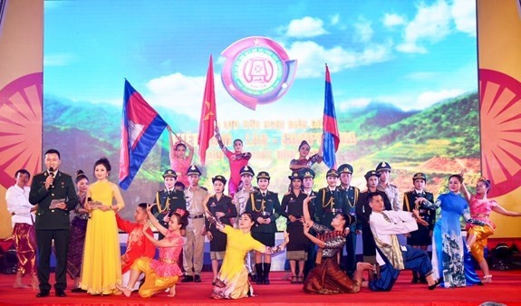A performance at the opening ceremony (Photo:qdnd.vn)