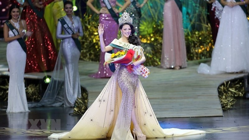 Nguyen Phuong Khanh was crowned Miss Earth 2018 (Photo: VNA)