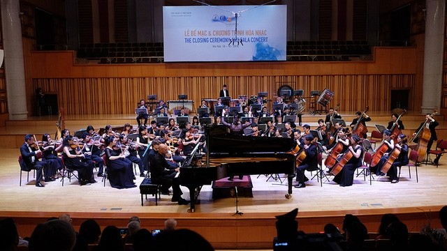 A performance at the second Asia-Europe New Music Festival in 2016