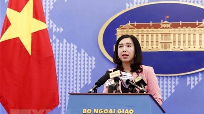 Spokesperson for the Vietnamese Ministry of Foreign Affairs Le Thi Thu Hang (Photo: VNA)