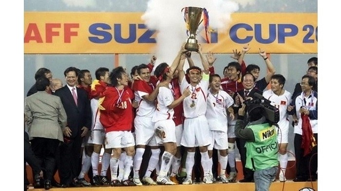 Vietnam win first AFF Cup in 2008. (Photo: AFF Cup)