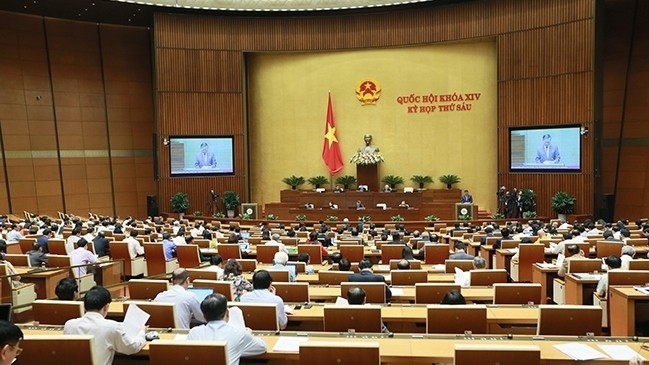 The plenary of the National Assembly on November 13 (Photo: Duy Linh)
