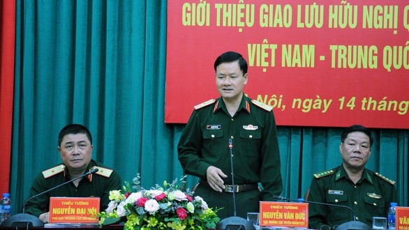 Major General Nguyen Van Duc speaks at the press conference. (Photo: tuoitre.vn)