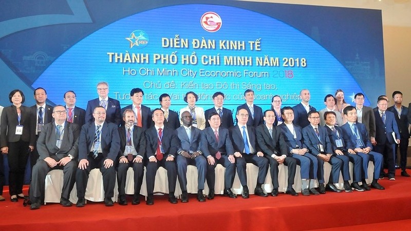 Participants at the Ho Chi Minh City Economic Forum. (Photo: SGGP)