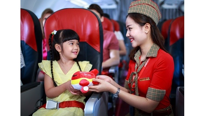 Budget carrier Vietjet Air has launched its biggest promotion of the year, themed “Love connection - Love is real touch”, with hundreds of free tickets and events between now and February 15, 2019. (Photo: Vietjet Air)