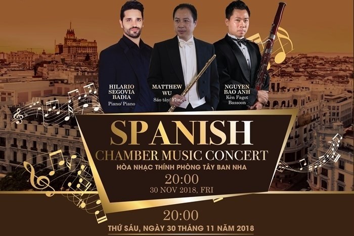 November 26 – December 2: Chamber Music Concert of Pianist Hilario Segovia in Ho Chi Minh City