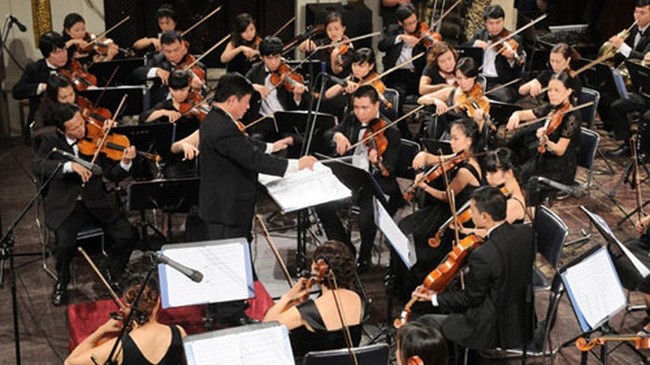 The festival is held to showcase Vietnam’s recent achievements in new music (Photo: VTV)