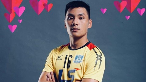 Vietnamese futsal goalkeeper Ho Van Y