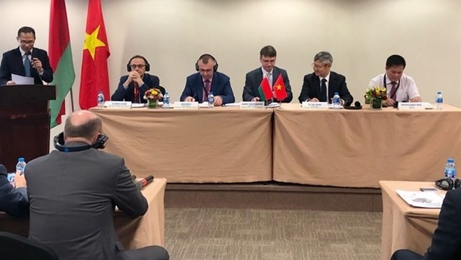 Delegates at the Vietnam-Belarus Business Council and the Vietnam-Belarus Business Forum in HCM City on December 6 (Photo: VNA)