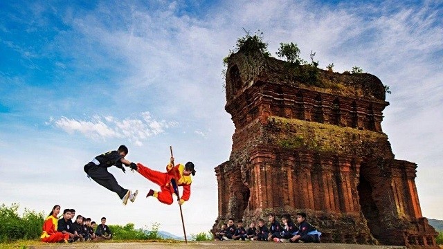 “Dat Vo” (martial art land), the first prize photo by female photographer Hoang Bich Nhung from Ho Chi Minh City.