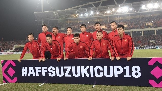 Vietnam’s national men’s football team has maintained its 100th spot in the latest FIFA rankings released on December 20. (Photo: NDO/Tran Hai)