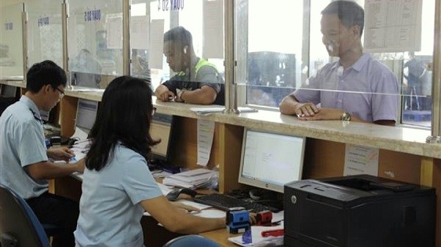 Customs operation at Hanoi’s Noi Bai International Airport Customs Branch. (Photo: customsnews.vn)