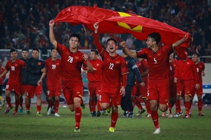 The success of football teams at international tournaments is the brightest spot in the panorama of Vietnamese sports in 2018.