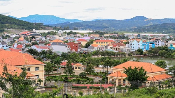 A corner of Dinh Van town, Lam Ha district, Lam Dong province. (Photo: baolamdong.vn)