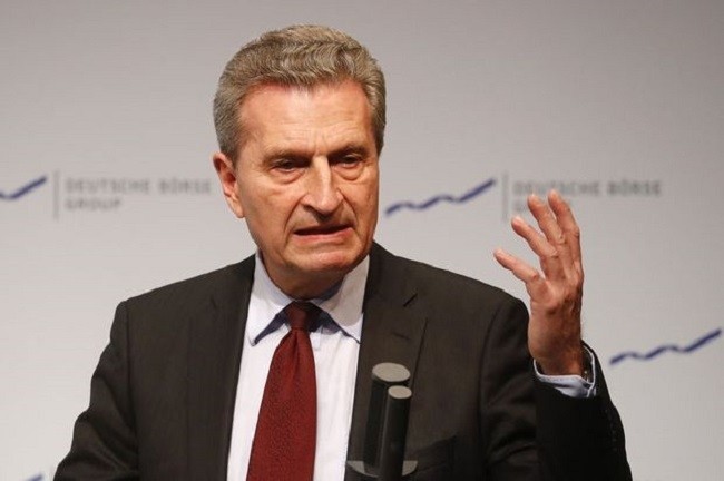 European Commissioner Guenther Oettinger (Photo: Reuters)