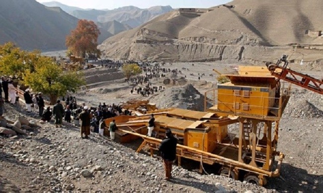 Activities at a gold mine in Takhar, Afghanistan. (Photo for illustration/Source: Reuters).