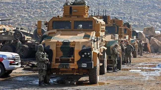 File photo of Turkish military convoys in Syria. (Source: AFP)