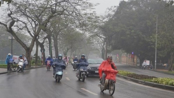 The highest temperatures in Hanoi are expected to fall to 15C.