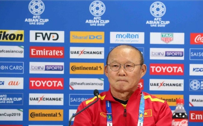 Vietnam coach Park Hang-seo says he is proud of his players' display against Japan. 
