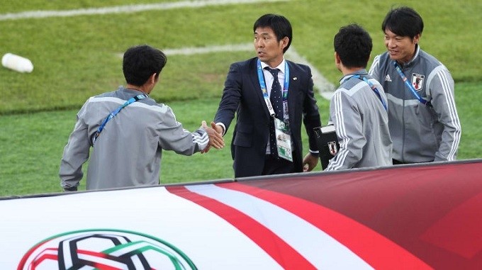 If Japan beat Qatar tonight,  Hajime Moriyasu will become the first Japanese head coach to win the AFC Asian Cup. (Photo: AFC)