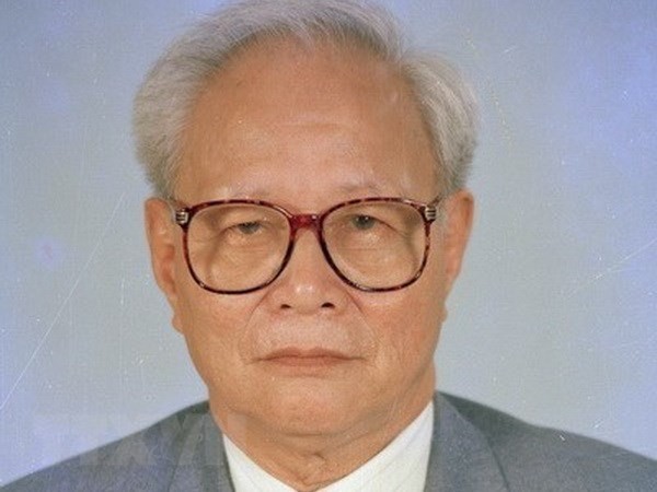 Former Politburo member and Chairman of the Central Theoretical Council, Nguyen Duc Binh.