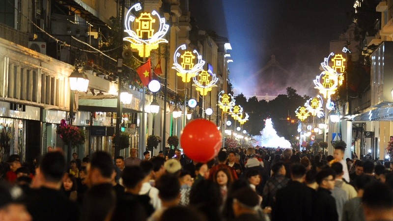 Hanoi brightens up to celebrate Tet holiday 