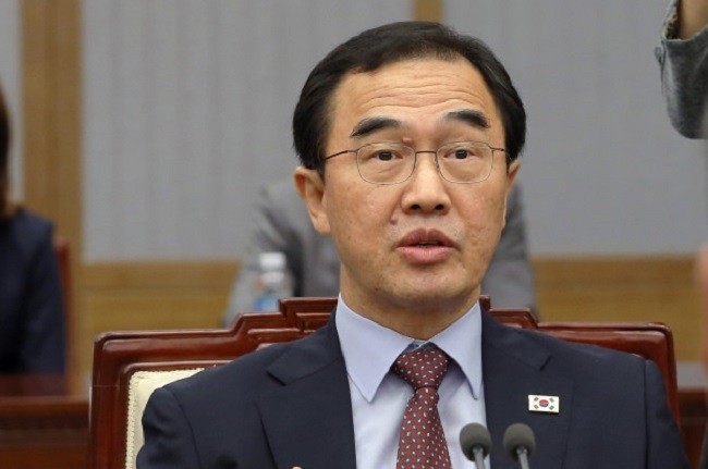 RoK Unification Minister Cho Myoung-gyon 