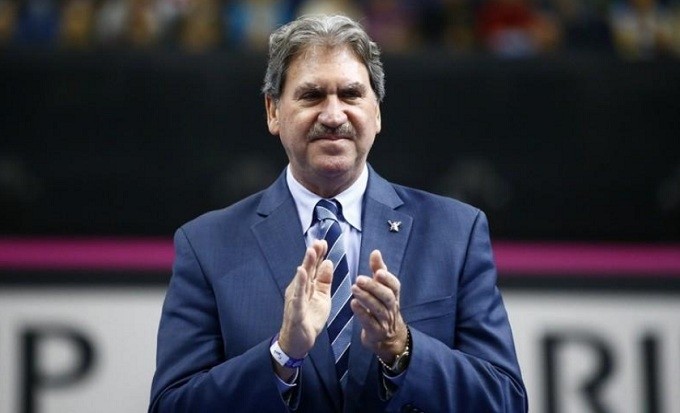 President of International Tennis Federation David Haggerty. (Reuters)