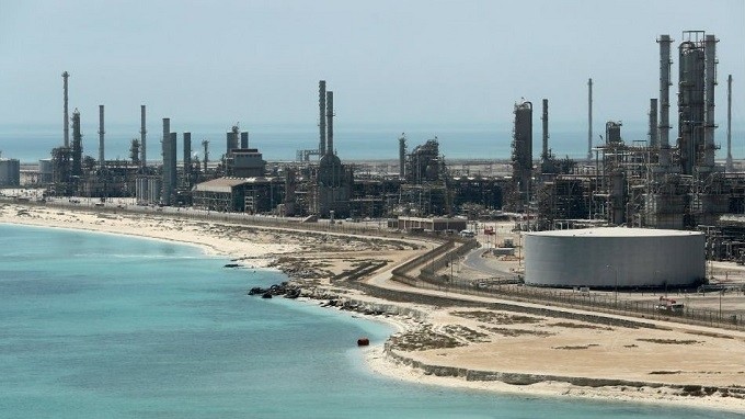 A view of Saudi Aramco's Ras Tanura oil refinery and oil terminal in Saudi Arabia. (Photo: Reuters)