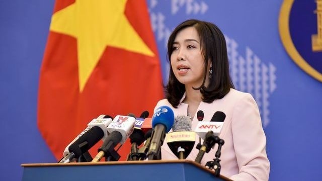 Spokesperson of the Vietnam Ministry of Foreign Affairs Le Thi Thu Hang.