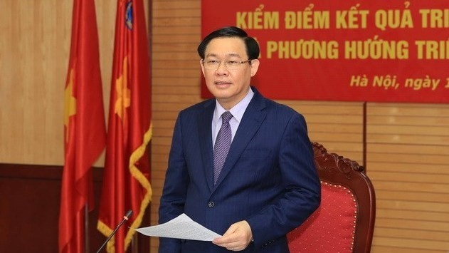 Deputy Prime Minister Vuong Dinh Hue urges for boosting administrative reform in line with the deployment of the National Single Window and ASEAN Single Window in 2019. (Photo: VNA)