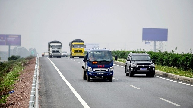 Parts of the North-South expressway have been put into operation. (Photo: Zing)