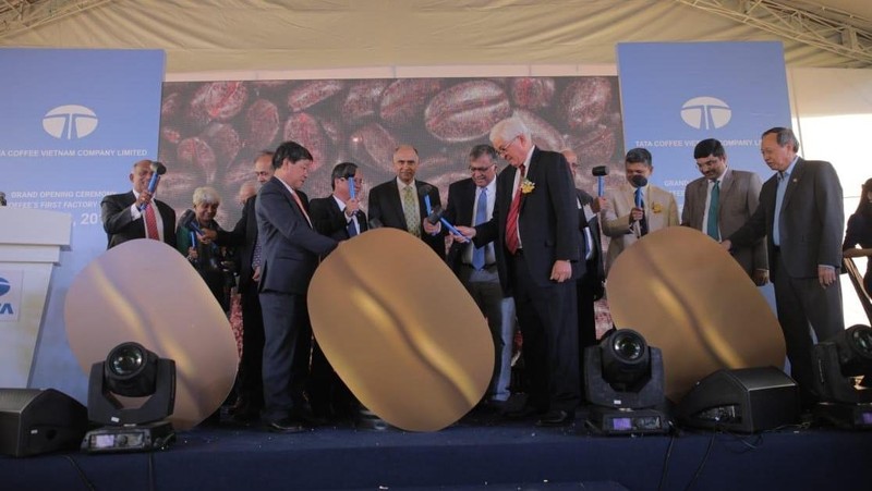 Tata Coffee Limited - Grand Opening Ceremony of their first off-shore 5000 MT Freeze Dried coffee plant in Vietnam
