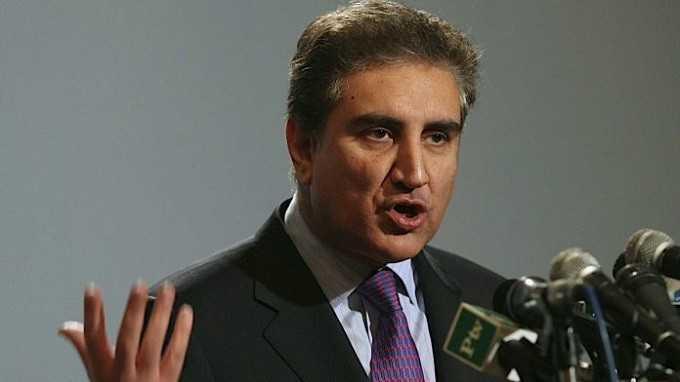 Pakistani Foreign Minister Shah Mahmood Qureshi says that Pakistan-India tensions are cooling down. (Photo: Bloomberg)