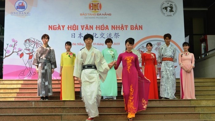 A fashion show at the festival