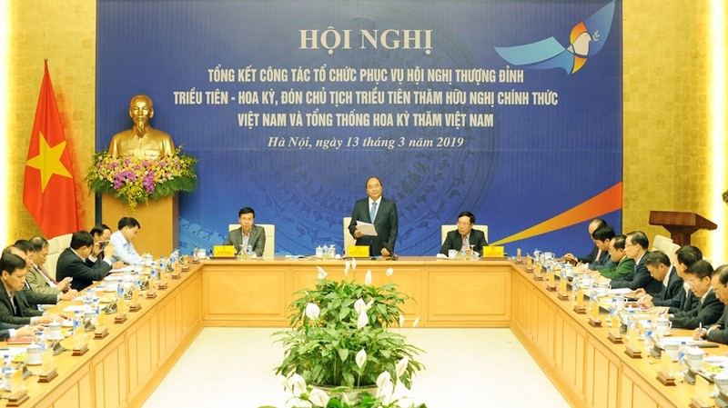Prime Minister Nguyen Xuan Phuc speaks at the event (Photo: TRAN HAI)