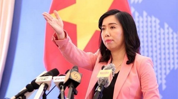 The Foreign Ministry’s spokesperson Le Thi Thu Hang. (Photo: VNA)