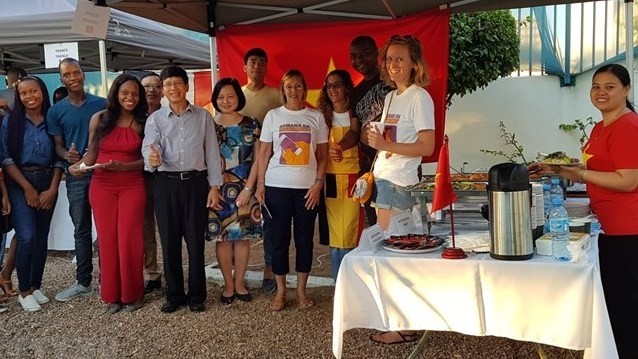 The Embassy of Vietnam in Mozambique participates in the event (Photo: VNA)