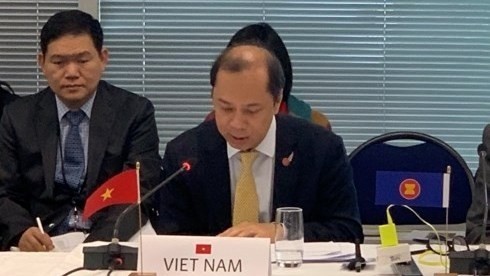 Deputy Minister of Foreign Affairs Nguyen Quoc Dung attends the 11th Vietnam-New Zealand Political Consultation and 26th ASEAN-New Zealand Dialogue in New Zealand. (Photo: VOV)