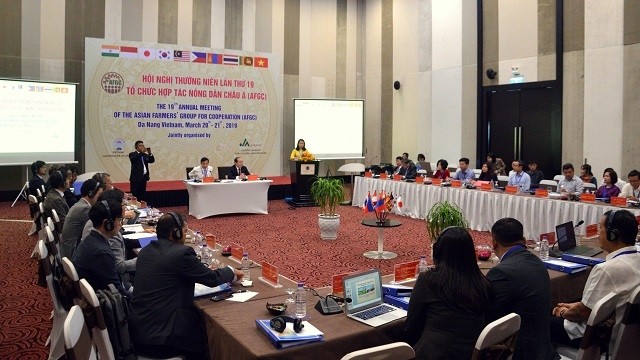 The 19th annual meeting of the Asian Farmers’ Group for Cooperation takes place in Da Nang city on March 20-21. (Photo: VNA)