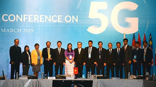 The ASEAN Conference on 5G (Photo: Ha Noi Moi)