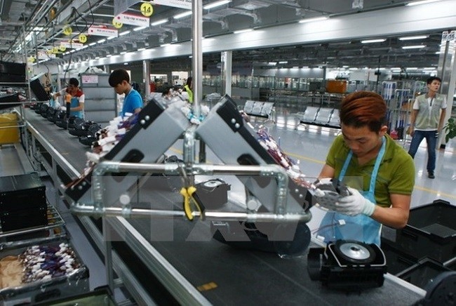 An electronics production line in Vietnam (Illustrative image/Source: VNA)