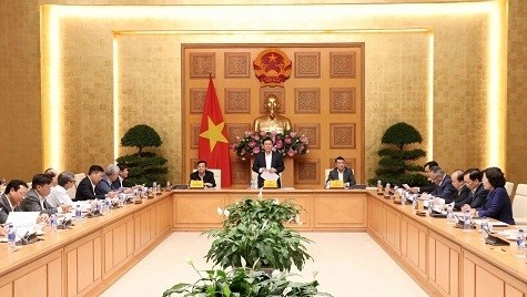 The meeting of the National Financial and Monetary Advisory Council (Photo: VGP)