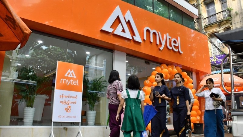 Mytel, a joint venture between Viettel and local mobile operators in Myanmar.